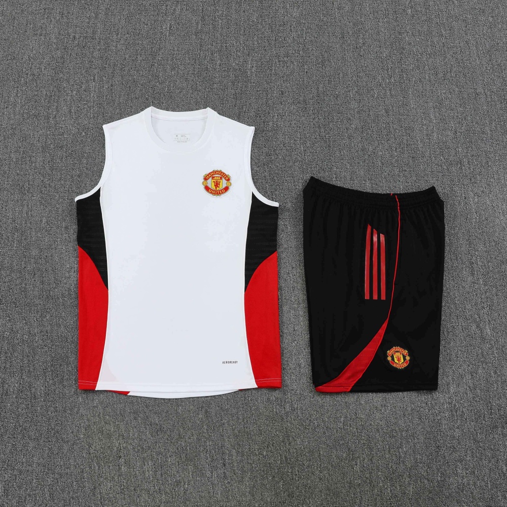 2526 season Manchester United F.C. Training clothes suit vest Fan version