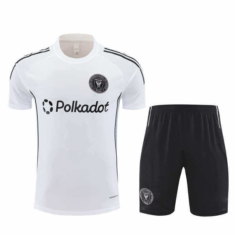 2526 season Inter Miami CF Training clothes suit Short sleeve Fan version