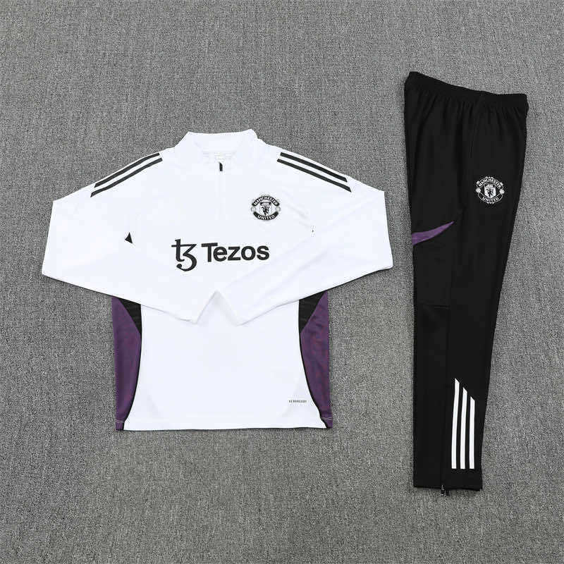 2526 season Manchester United F.C.  Half zip training suit set