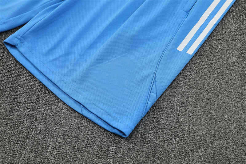 2526 season Real Madrid CF Training clothes suit Short sleeve Fan version