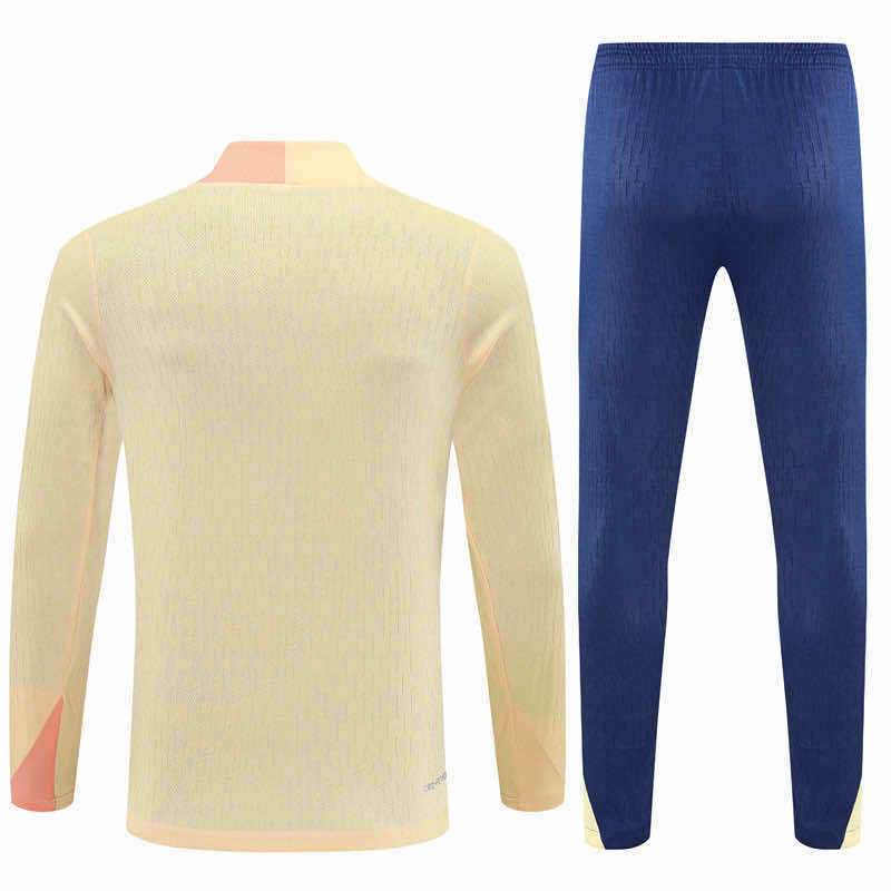 2526 season FC Barcelona / Barça Half zip training suit set