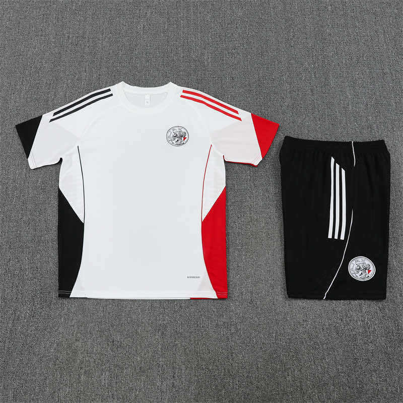 2526 season AFC Ajax Training clothes suit Short sleeve Fan version