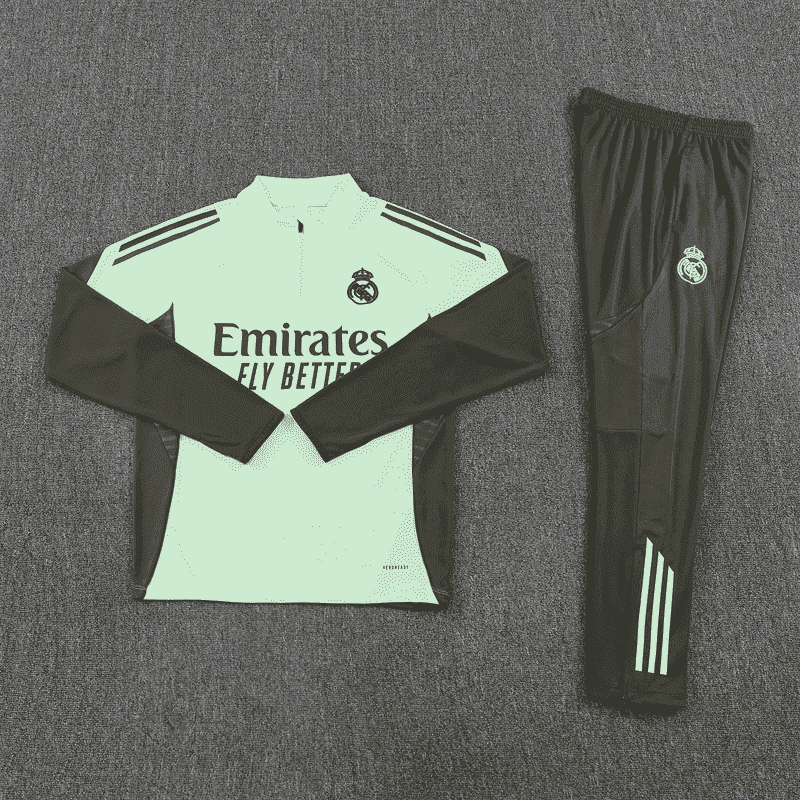 2526 season Real Madrid CF Half zip training suit set