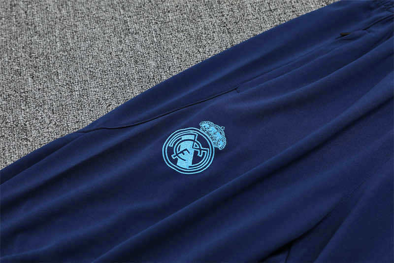2526 season Real Madrid CF Half zip training suit set