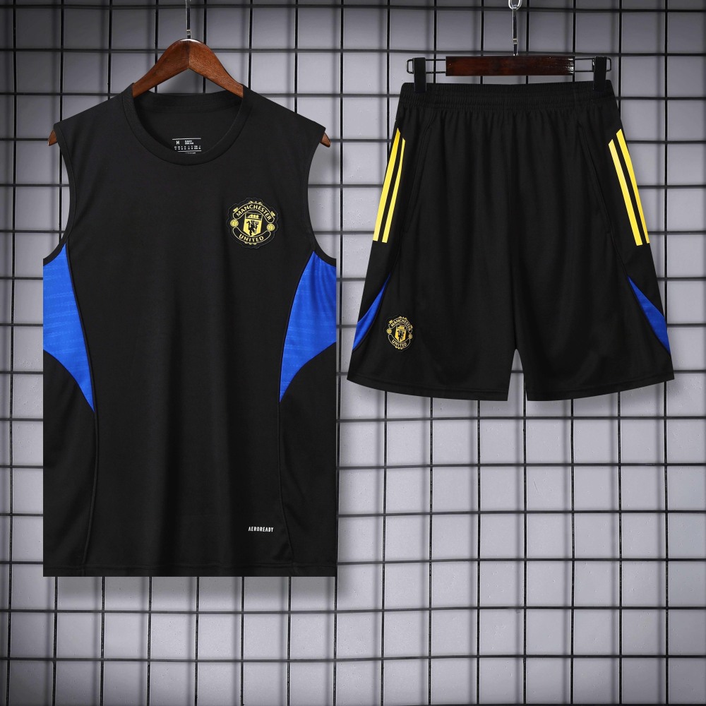 2526 season Manchester United F.C. Training clothes suit vest Fan version