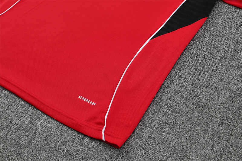 2526 season Manchester United F.C. Training clothes suit Short sleeve Fan version