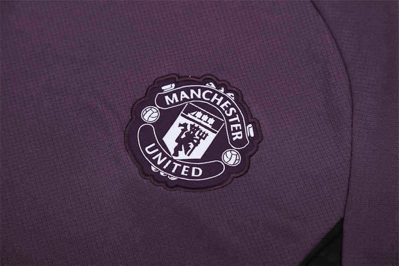 2526 season Manchester United F.C. Training clothes suit Short sleeve Fan version