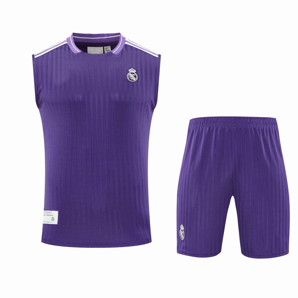 2526 season Real Madrid CF Training clothes suit vest Fan version