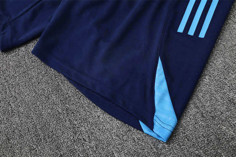 2526 season Real Madrid CF Training clothes suit Short sleeve Fan version
