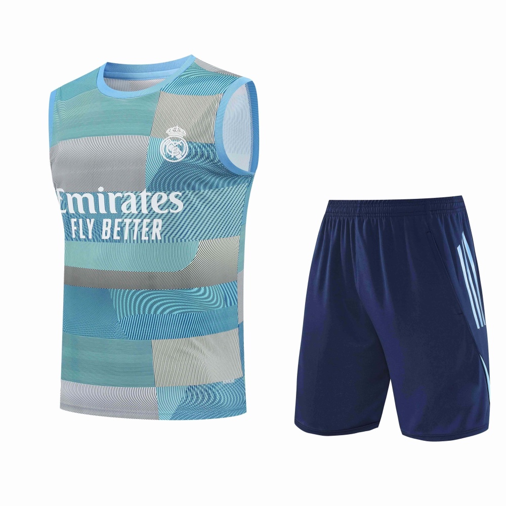 2526 season Real Madrid CF Training clothes suit vest Fan version