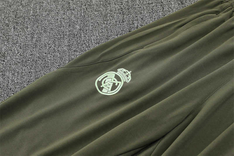 2526 season Real Madrid CF Half zip training suit set
