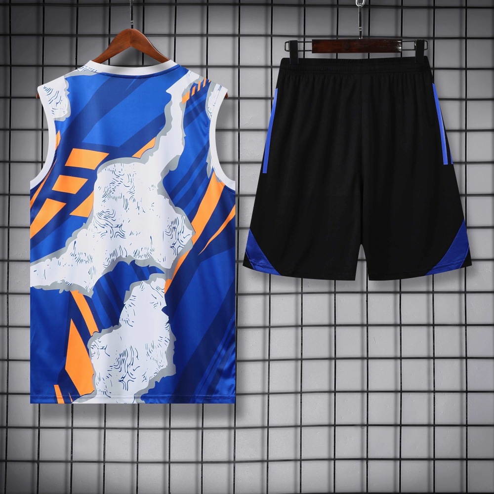 2526 season Real Madrid CF Training clothes suit vest Fan version