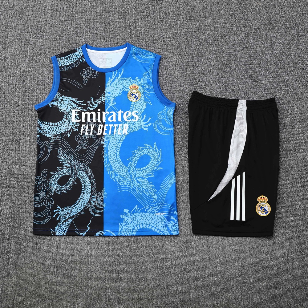 2526 season Real Madrid CF Training clothes suit vest Fan version