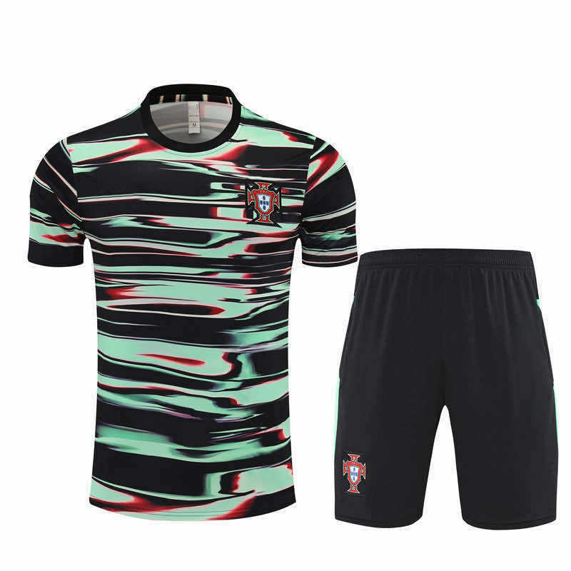 2526 season Real Madrid CF Training clothes suit Short sleeve Fan version
