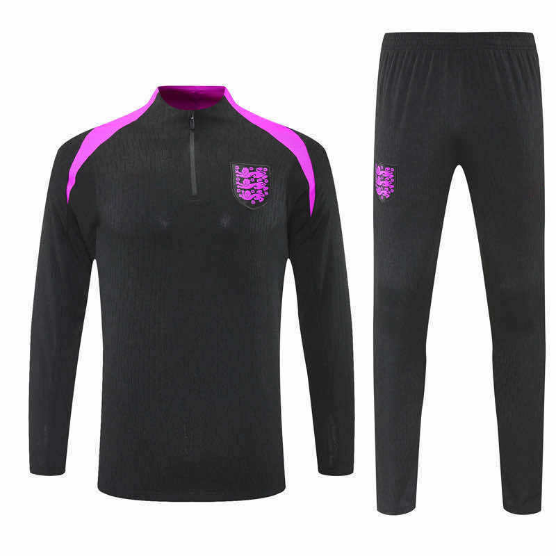 2526 season England Half zip training suit set