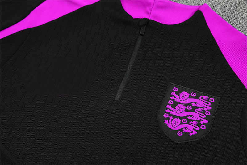 2526 season England Half zip training suit set