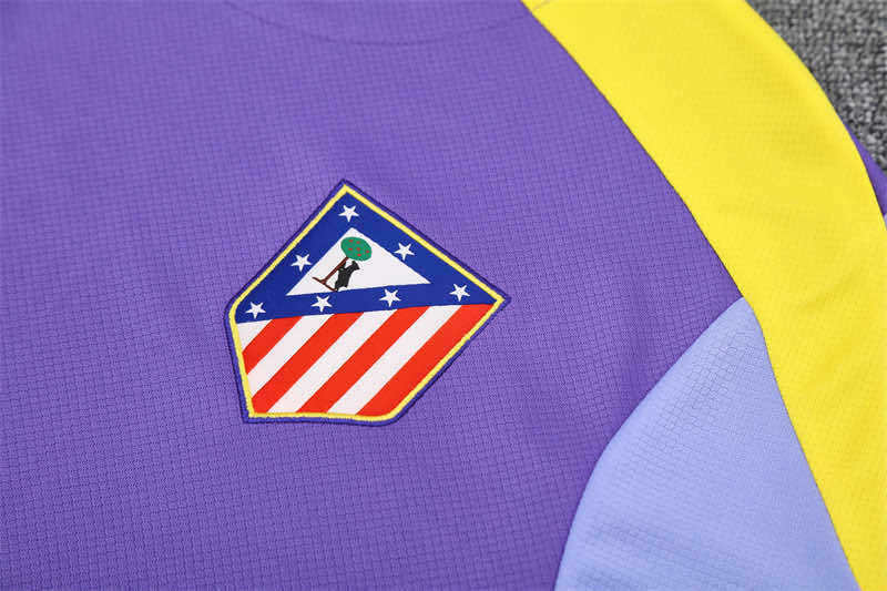 2526 season Club Atlético de Madrid Training clothes suit Short sleeve Fan version