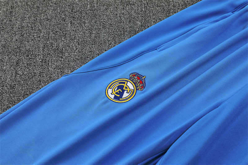 2526 season Real Madrid CF Half zip training suit set