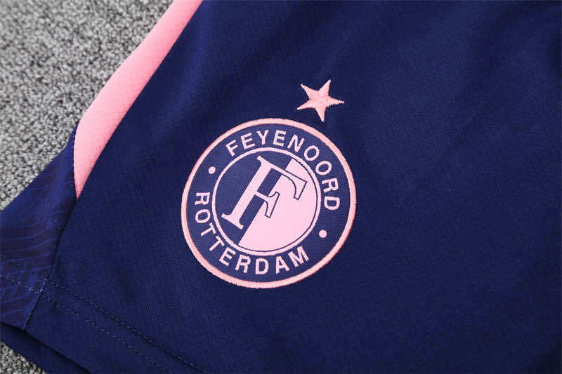 2526 season Feyenoord Training clothes suit Short sleeve Fan version