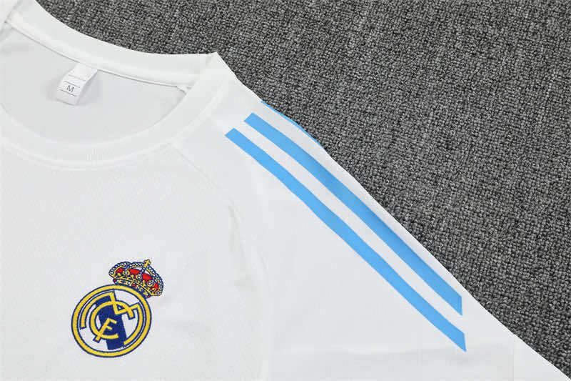 2526 season Real Madrid CF Training clothes suit Short sleeve Fan version