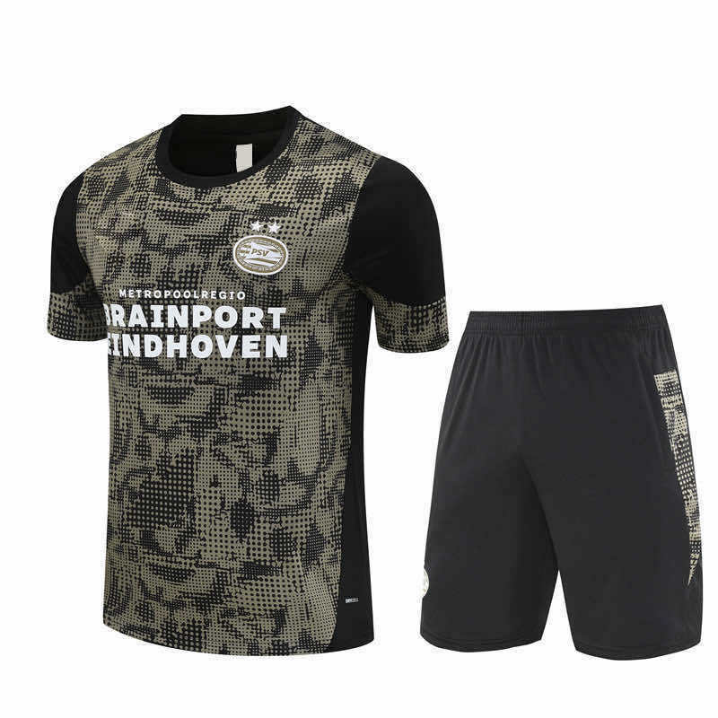 2526 season Eindhoven football club PSV Training clothes suit Short sleeve Fan version