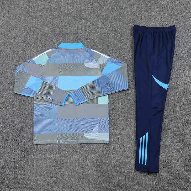 2526 season Real Madrid CF Half zip training suit set