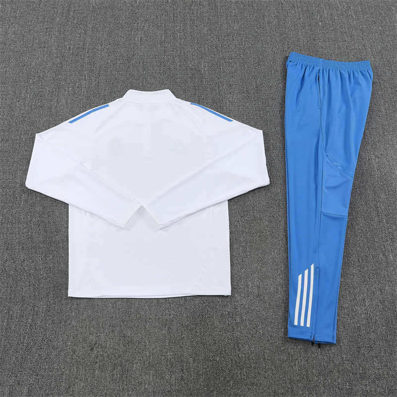 2526 season Real Madrid CF Half zip training suit set