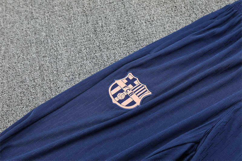 2526 season FC Barcelona / Barça Half zip training suit set