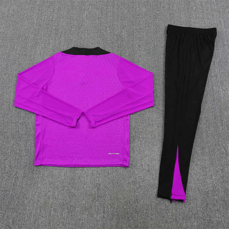 2526 season England Half zip training suit set