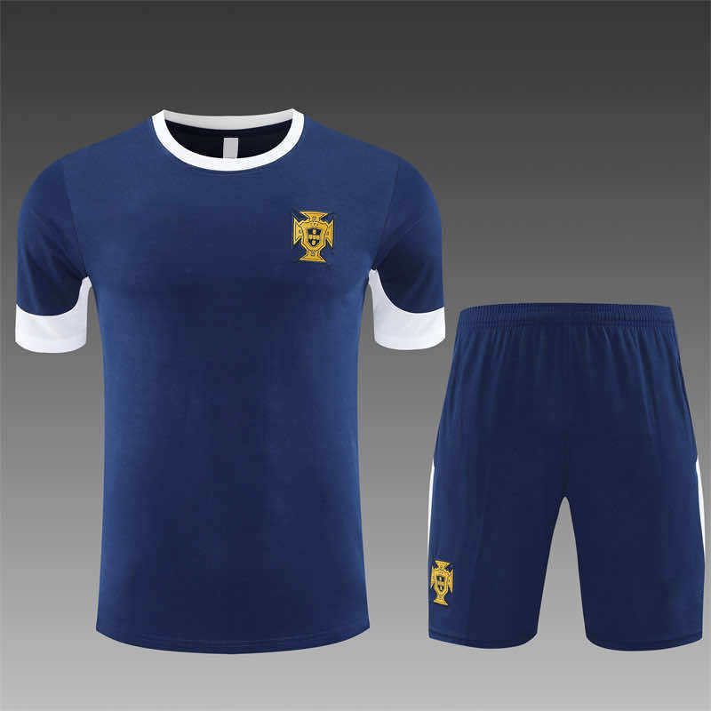 2526 season Portugal Training clothes suit Short sleeve Fan version