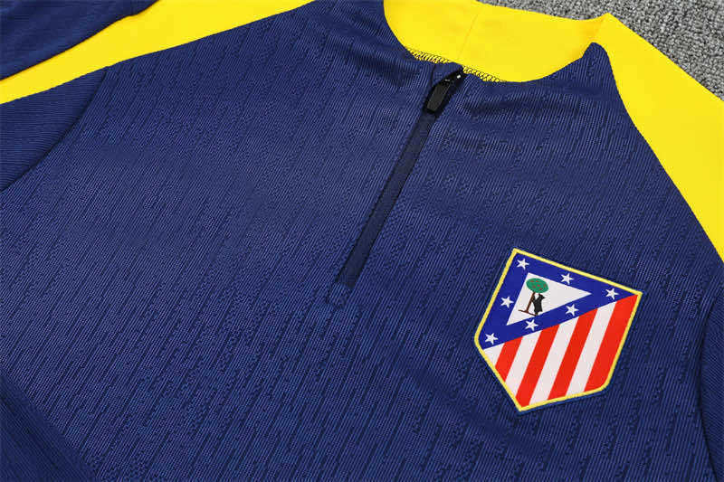 2526 season Club Atlético de Madrid Half zip training suit set