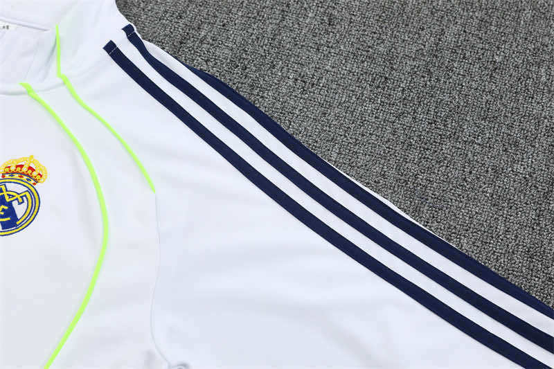 2526 season Real Madrid CF Half zip training suit set