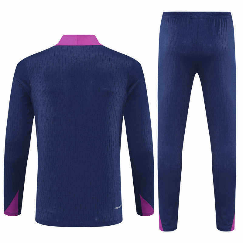 2526 season FC Barcelona / Barça Half zip training suit set