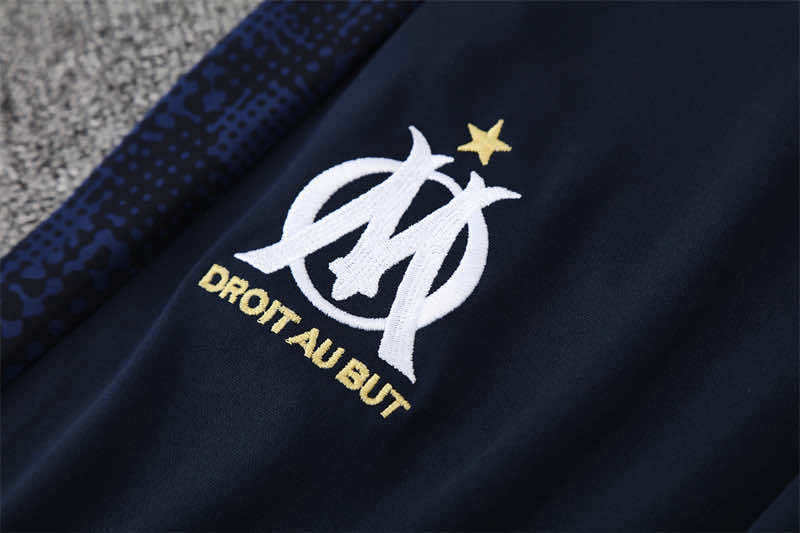 2526 season Olympique de Marseille Half zip training suit set