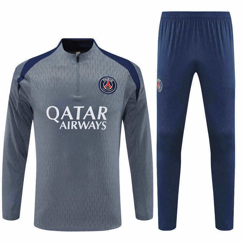 2526 season Paris Saint-Germain F.C. Half zip training suit set