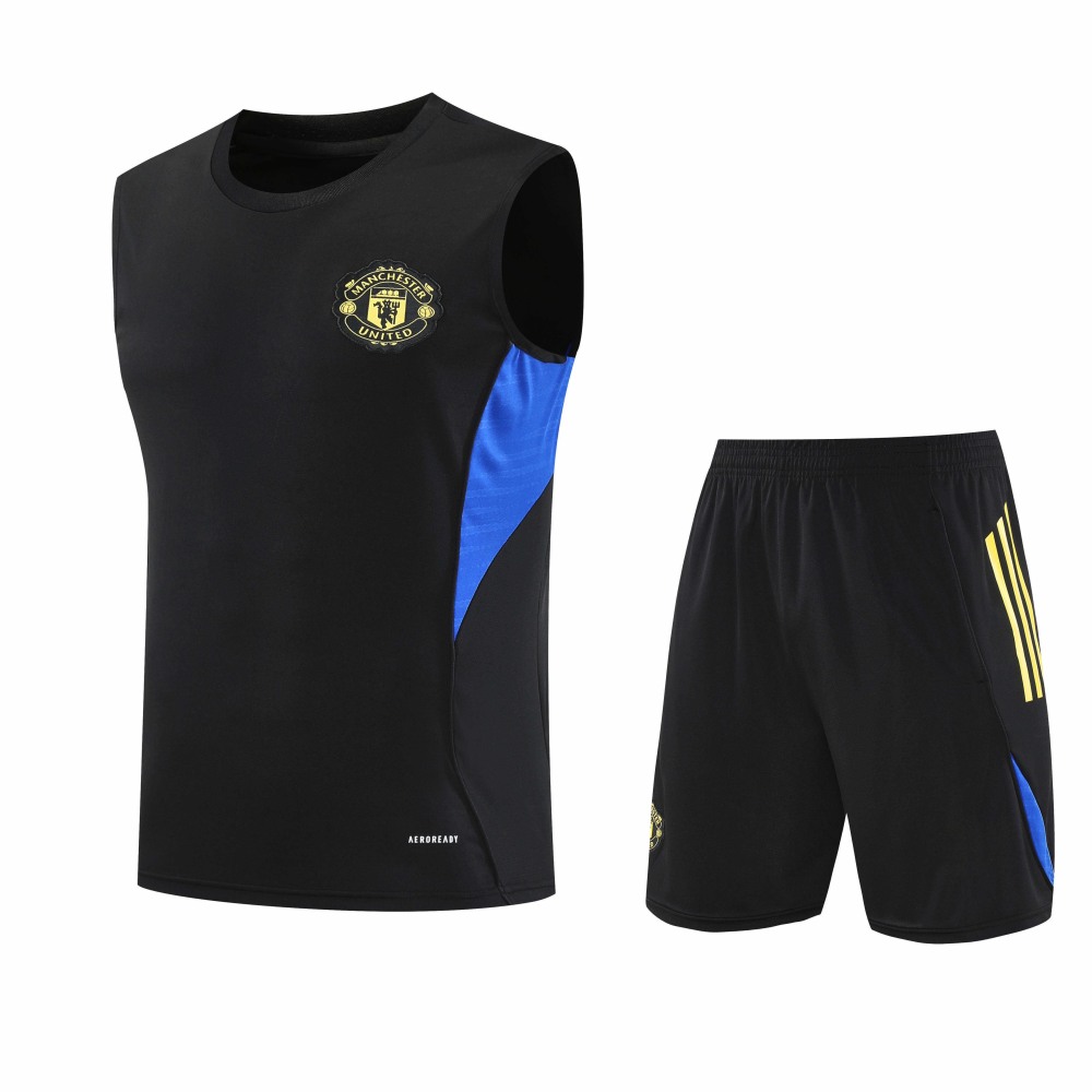 2526 season Manchester United F.C. Training clothes suit vest Fan version