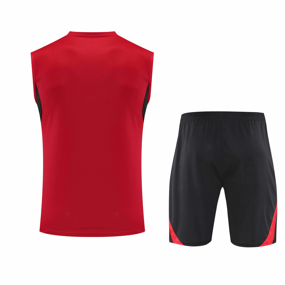 2526 season Manchester United F.C. Training clothes suit vest Fan version