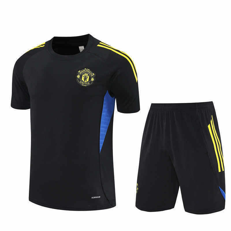 2526 season Manchester United F.C. Training clothes suit Short sleeve Fan version