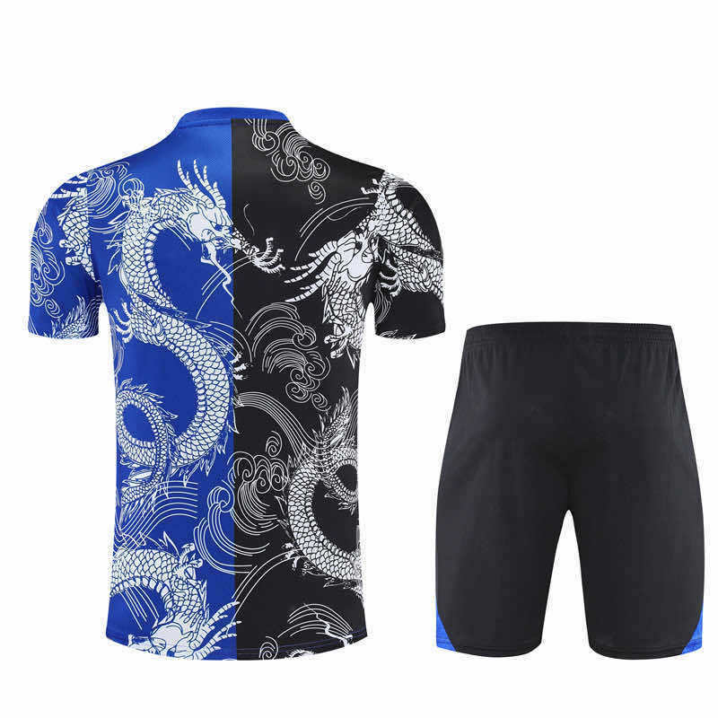 2526 season Real Madrid CF Training clothes suit Short sleeve Fan version
