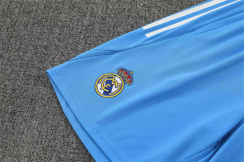 2526 season Real Madrid CF Training clothes suit Short sleeve Fan version