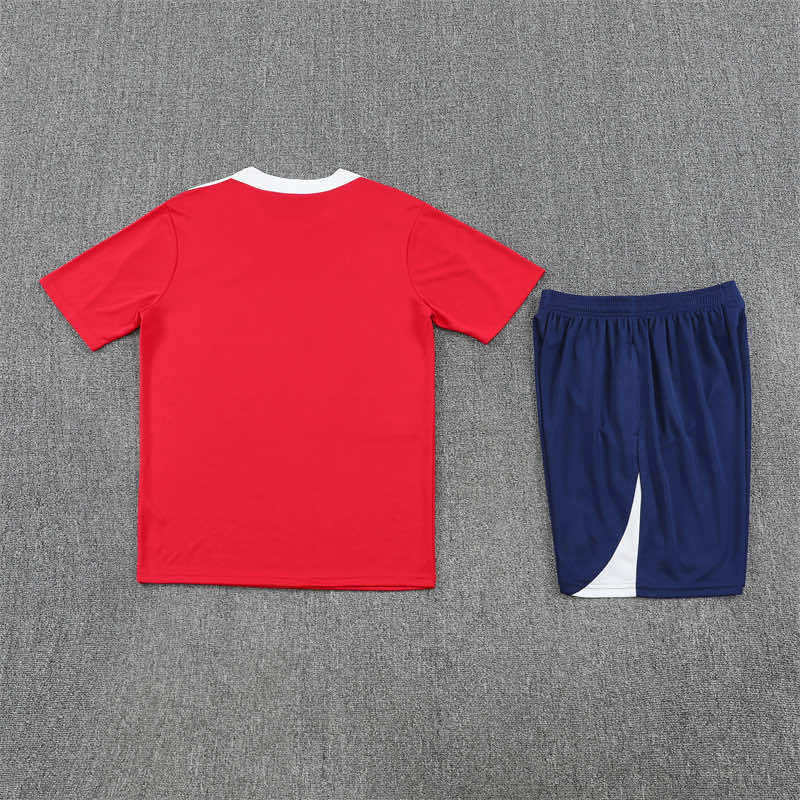 Training clothes suit Short sleeve Fan version