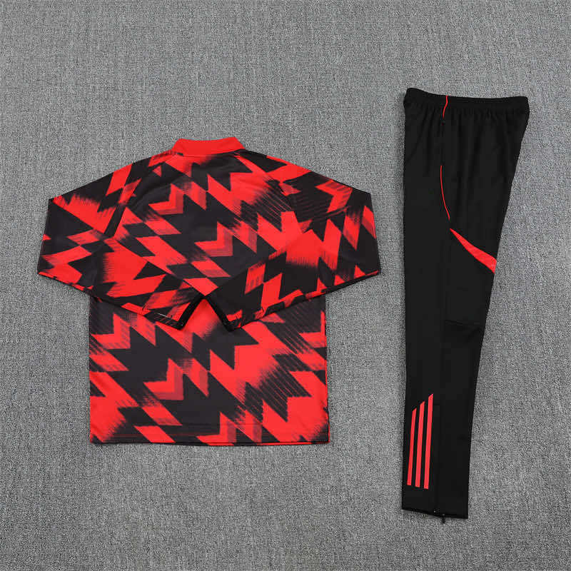 2526 season Manchester United F.C.  Half zip training suit set
