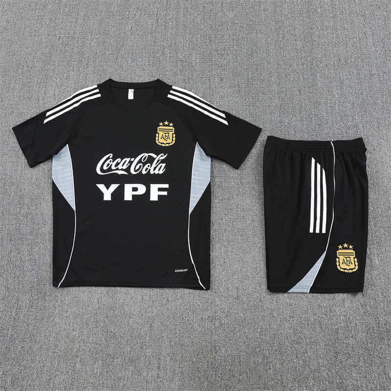 2526 season Argentina Training clothes suit Short sleeve Fan version