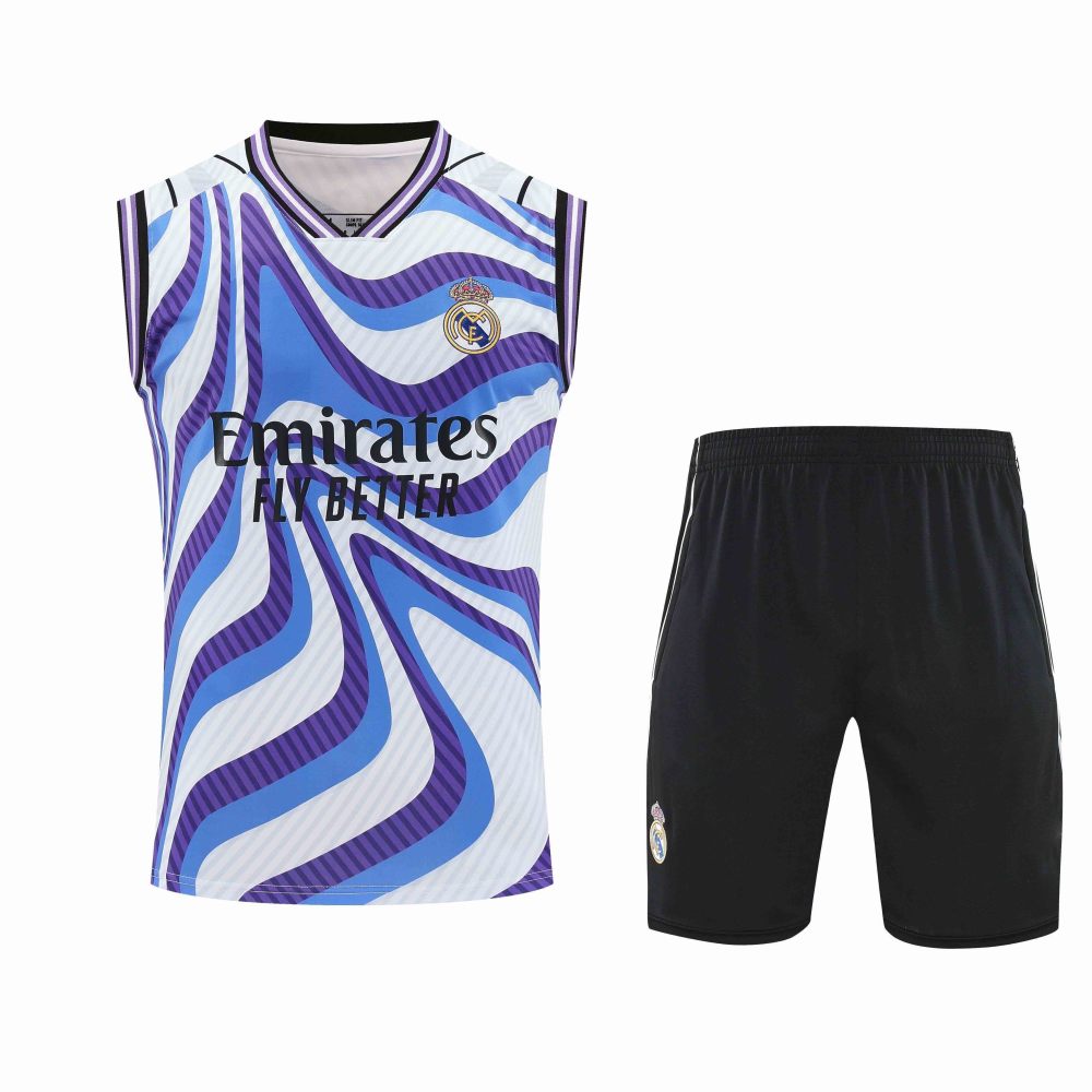 2526 season Real Madrid CF Training clothes suit vest Fan version