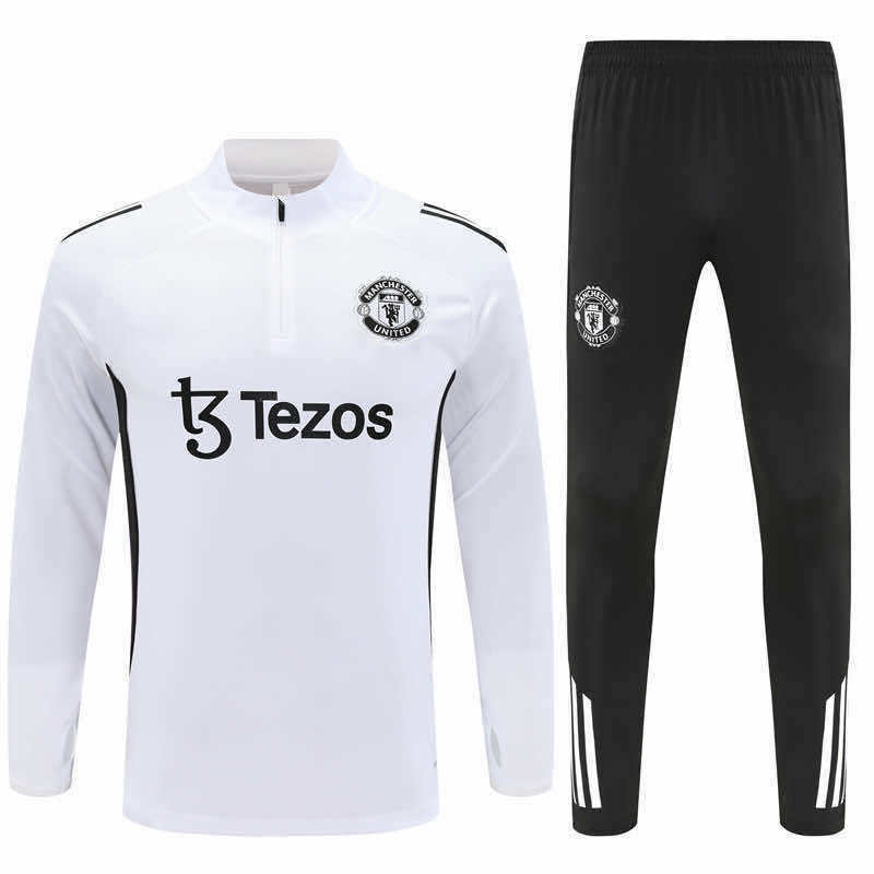 2526 season Manchester United F.C.  Half zip training suit set