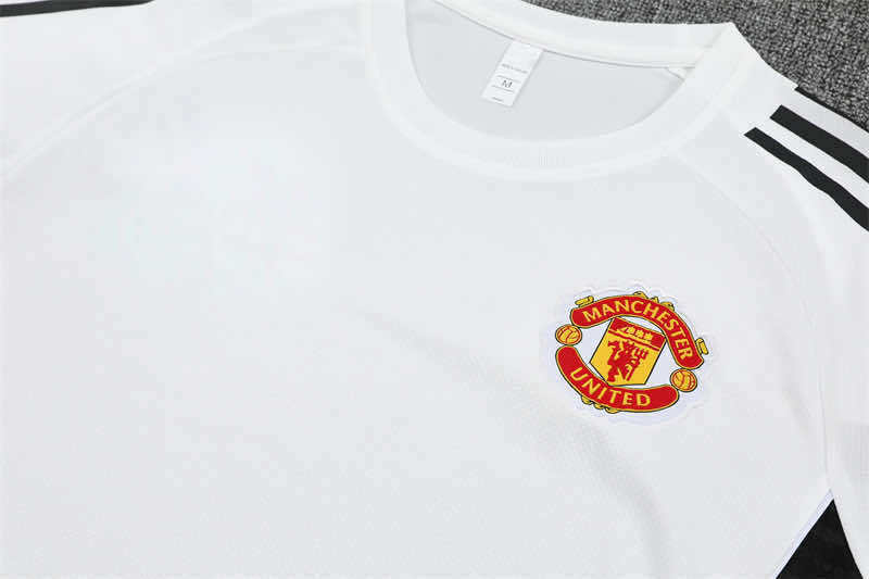 2526 season Manchester United F.C. Training clothes suit Short sleeve Fan version