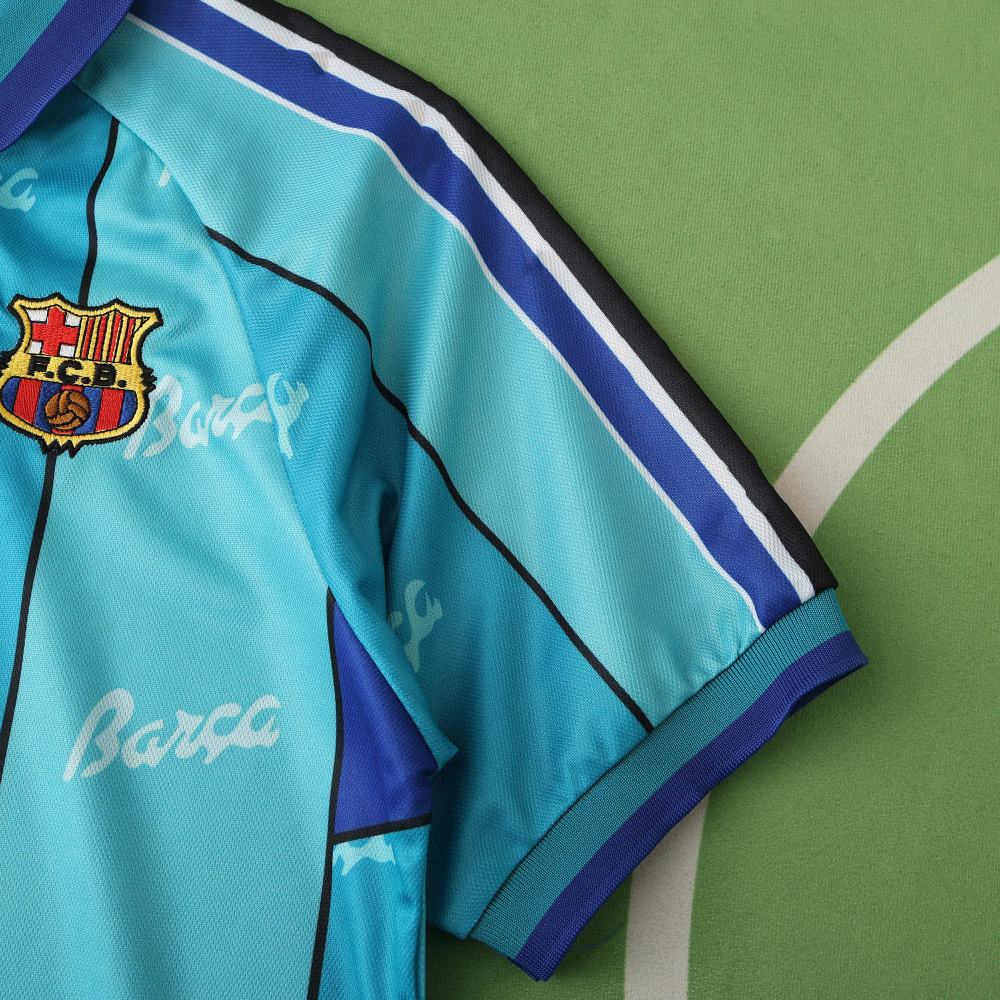 9697 season FC Barcelona / Barça away retro Fan version