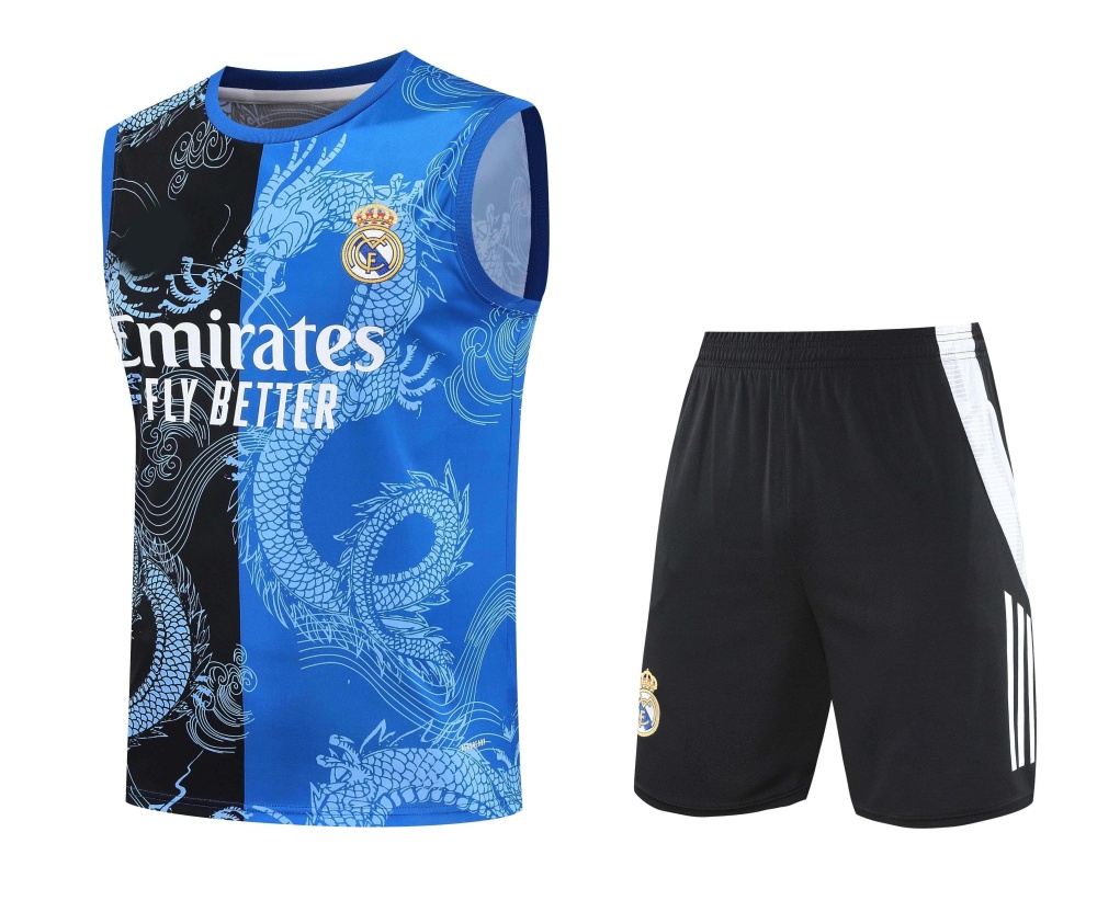 2526 season Real Madrid CF Training clothes suit vest Fan version