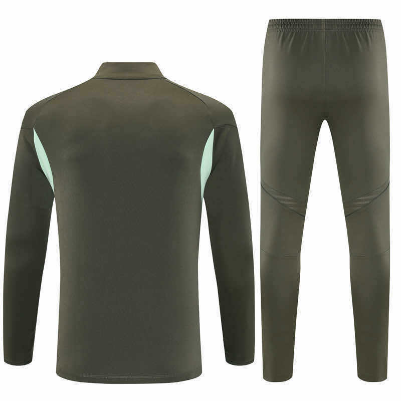 2526 season Real Madrid CF Half zip training suit set