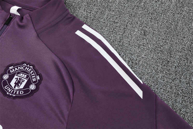 2526 season Manchester United F.C.  Half zip training suit set